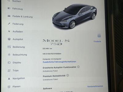 Tesla Model S Gebrauchtwagen Tesla Model S Gebrauchtwagen