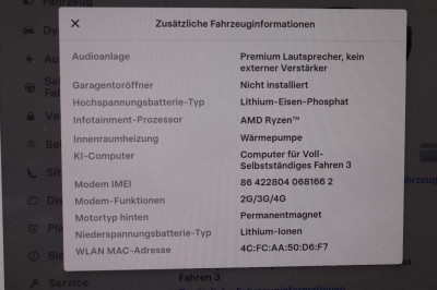 Tesla Model 3 Gebrauchtwagen Tesla Model 3 Gebrauchtwagen