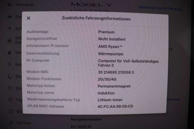 Tesla Model Y Gebrauchtwagen