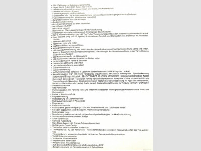 Cupra Ateca Gebrauchtwagen Cupra Ateca Gebrauchtwagen