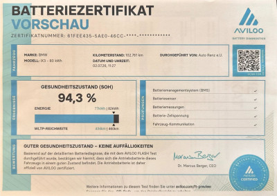 BMW iX3 Gebrauchtwagen BMW iX3 Gebrauchtwagen