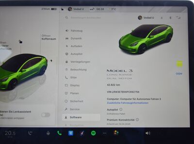 Tesla Model 3 Gebrauchtwagen Tesla Model 3 Gebrauchtwagen