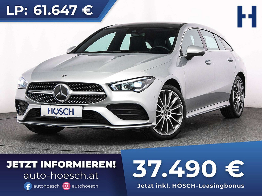 Mercedes-Benz CLA e SB AMG 19er PANO AHK R-KAMERA