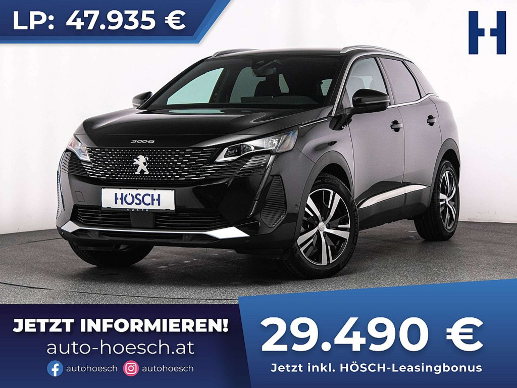 Peugeot 3008 SUV PureTech 130 GT Aut. WIE NEU -38%