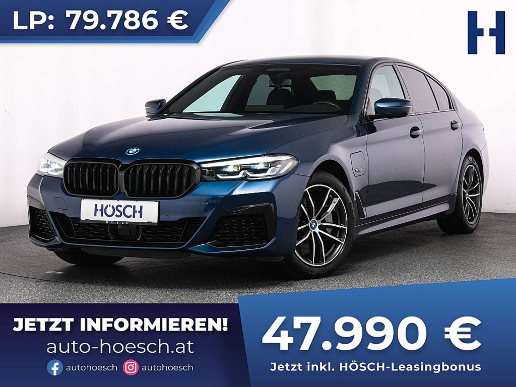 BMW 530 e xDrive M-Sport LIVE PROF AHK ACC -40%