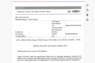 Skoda Enyaq Gebrauchtwagen