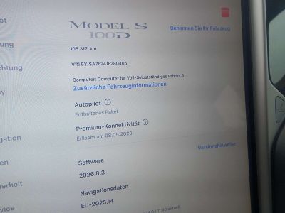 Tesla Model S Gebrauchtwagen Tesla Model S Gebrauchtwagen