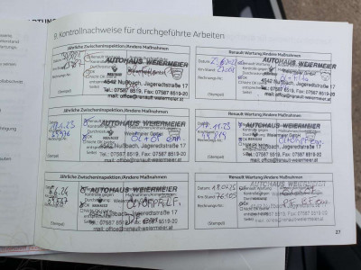 Renault Scénic Gebrauchtwagen Renault Scénic Gebrauchtwagen