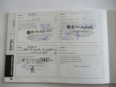 Fiat Doblo Gebrauchtwagen Fiat Doblo Gebrauchtwagen