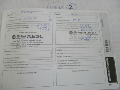 Fiat 500X Gebrauchtwagen