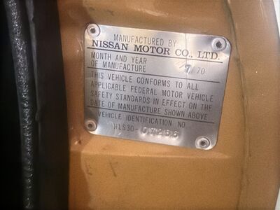 Nissan Datsun Oldtimer Nissan Datsun Oldtimer