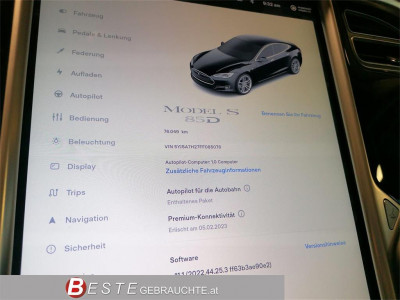 Tesla Model S Gebrauchtwagen