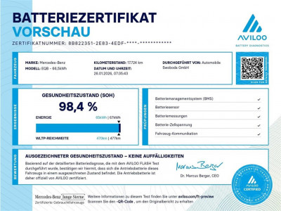 Mercedes-Benz EQB Gebrauchtwagen Mercedes-Benz EQB Gebrauchtwagen