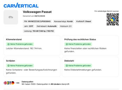 VW Passat Gebrauchtwagen VW Passat Gebrauchtwagen