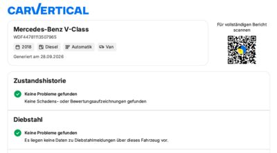 Mercedes-Benz V-Klasse Gebrauchtwagen Mercedes-Benz V-Klasse Gebrauchtwagen