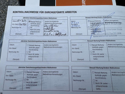 Renault Scénic Gebrauchtwagen