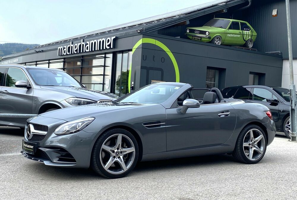 Mercedes-Benz SLC 180 Aut*9G*AMG*AIRSCARF*LED*KEYL*ACC*LEDER*