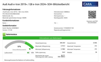 Audi e-tron Gebrauchtwagen