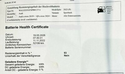 Audi e-tron Gebrauchtwagen Audi e-tron Gebrauchtwagen