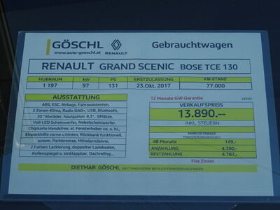 Renault Scénic Gebrauchtwagen