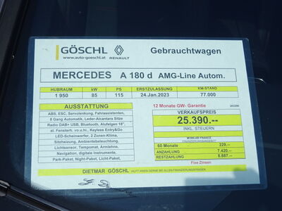 Mercedes-Benz A-Klasse Gebrauchtwagen Mercedes-Benz A-Klasse Gebrauchtwagen