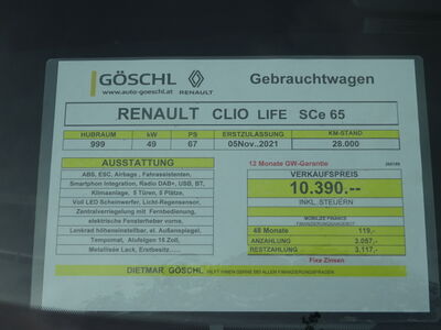 Renault Clio Gebrauchtwagen Renault Clio Gebrauchtwagen