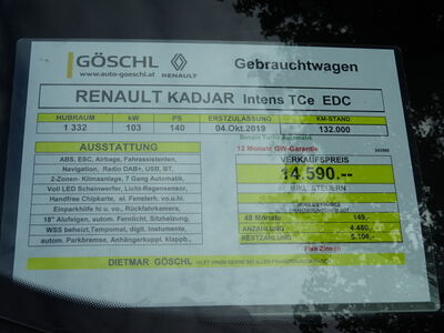 Renault Kadjar Gebrauchtwagen Renault Kadjar Gebrauchtwagen