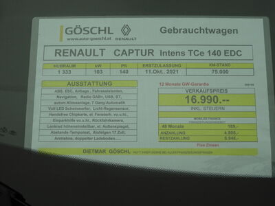 Renault Captur Gebrauchtwagen Renault Captur Gebrauchtwagen