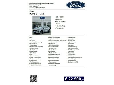 Ford Puma Gebrauchtwagen