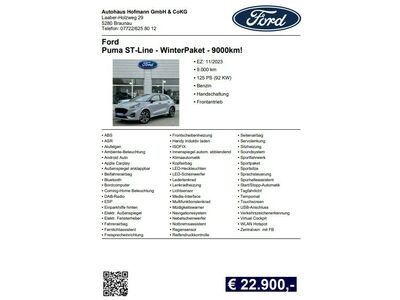 Ford Puma Gebrauchtwagen