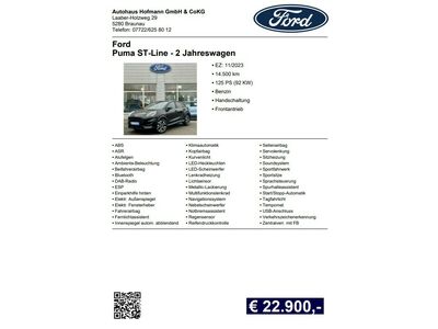 Ford Puma Gebrauchtwagen