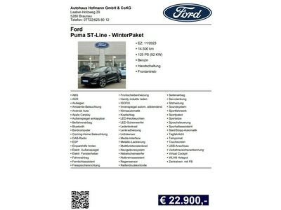 Ford Puma Gebrauchtwagen