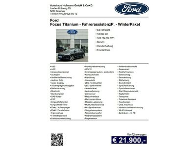 Ford Focus Vorführwagen