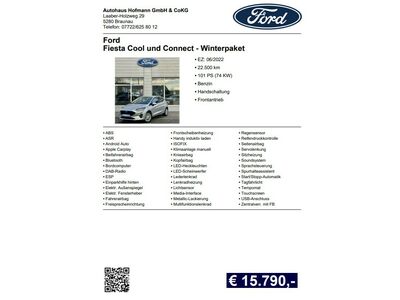 Ford Fiesta Gebrauchtwagen Ford Fiesta Gebrauchtwagen