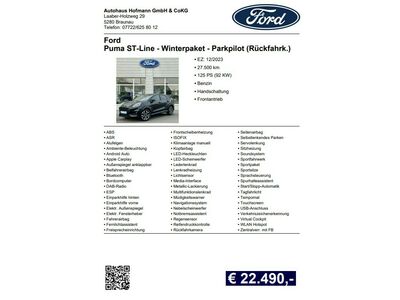 Ford Puma Gebrauchtwagen Ford Puma Gebrauchtwagen