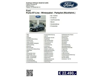 Ford Puma Gebrauchtwagen
