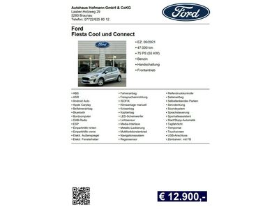 Ford Fiesta Gebrauchtwagen Ford Fiesta Gebrauchtwagen