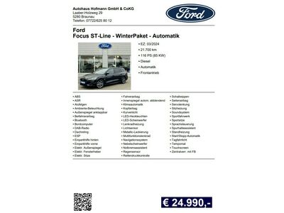 Ford Focus Gebrauchtwagen