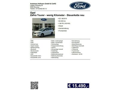 Opel Zafira Gebrauchtwagen Opel Zafira Gebrauchtwagen