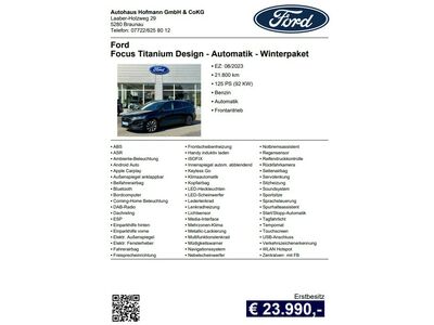 Ford Focus Gebrauchtwagen