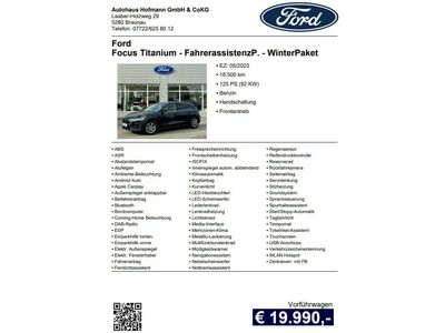 Ford Focus Gebrauchtwagen