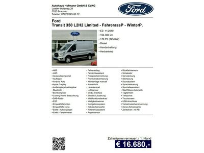 Ford Transit Gebrauchtwagen