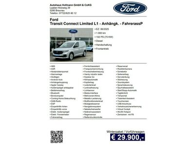 Ford Transit Connect Vorführwagen