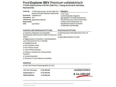 Ford Explorer Neuwagen