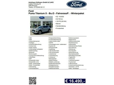 Ford Puma Gebrauchtwagen
