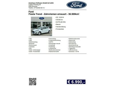 Ford Fiesta Gebrauchtwagen
