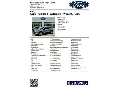 Ford Kuga Gebrauchtwagen Ford Kuga Gebrauchtwagen