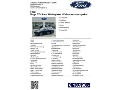Ford Kuga Gebrauchtwagen Ford Kuga Gebrauchtwagen