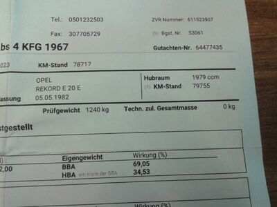 Opel Rekord Oldtimer