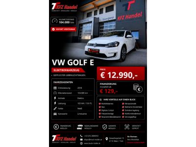 VW Golf Gebrauchtwagen